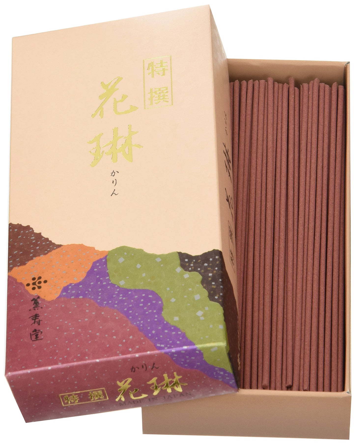 Tokusen Karin Excellent Sandalwood Fragrant Incense Small Size #017 Made in Japan