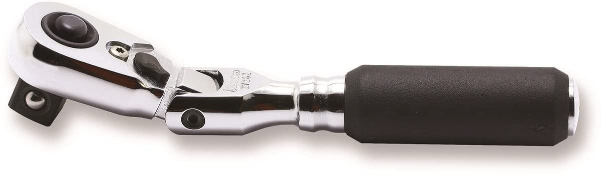 Ko-ken 2726ZB-3/8 Z-Series 1/4" Body 3/8" Sq. Dr. Flex Ratchet QR 72 Teeth