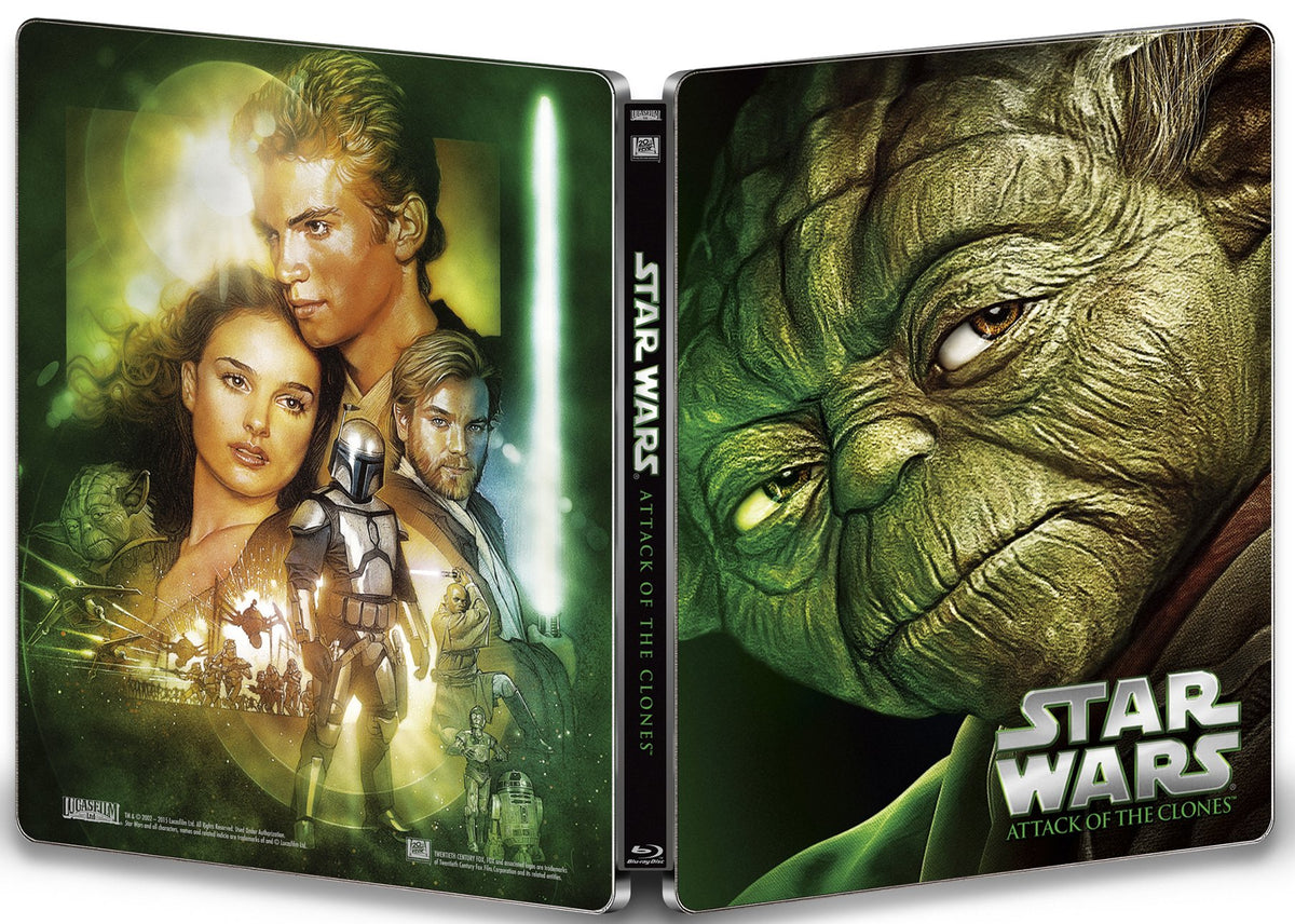 スター・ウォーズ エピソードII/クローンの攻撃 スチールブック仕様 [Blu-ray]