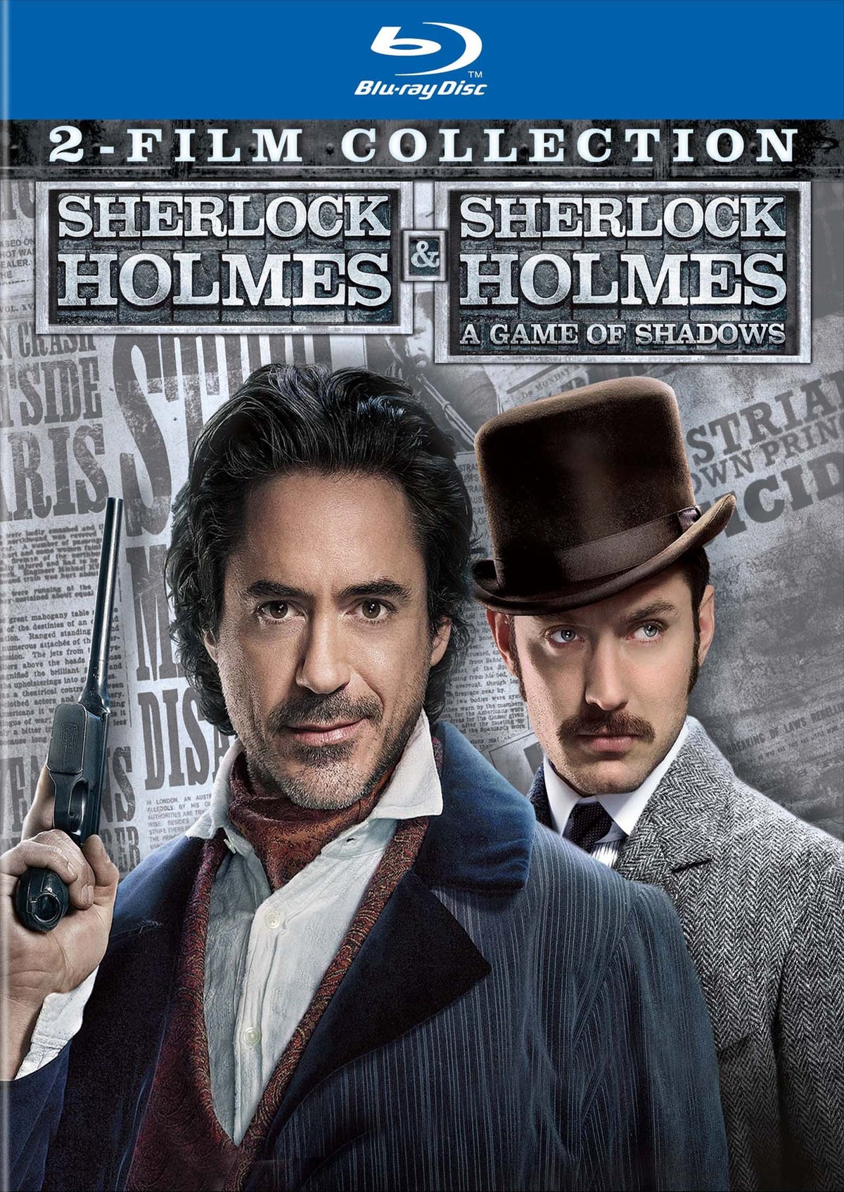 シャーロック・ホームズ 1&2 ブルーレイ・ツインパック(初回限定生産) [Blu-ray]