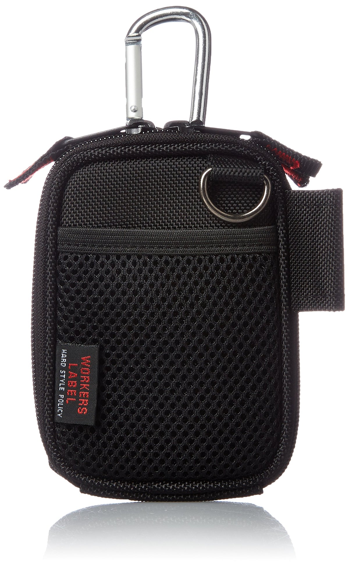 WORKERS LABEL(ワーカーズレーベル) Men's Pouch, Black (Black 19-3911tcx)