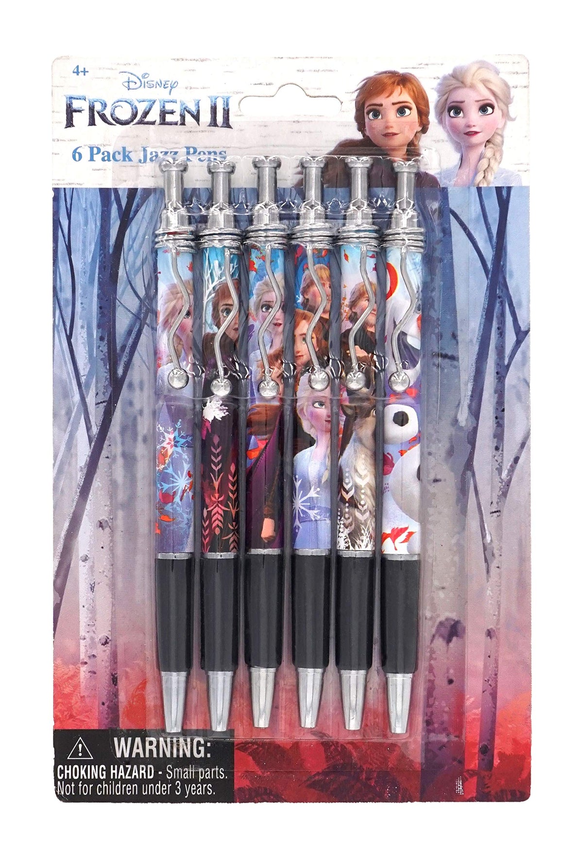 Disney Frozen 2-6 Pack of Jazz Pens
