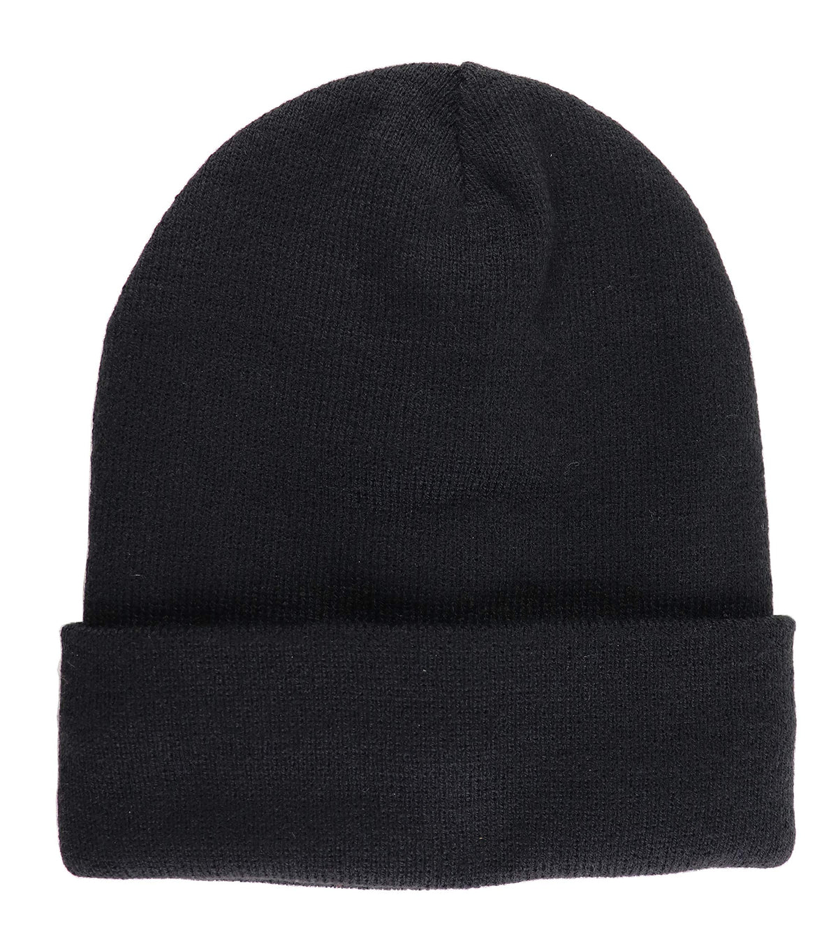 Unisex Thinsulate Watch Knit Beanie Winter Warm Hat, Black