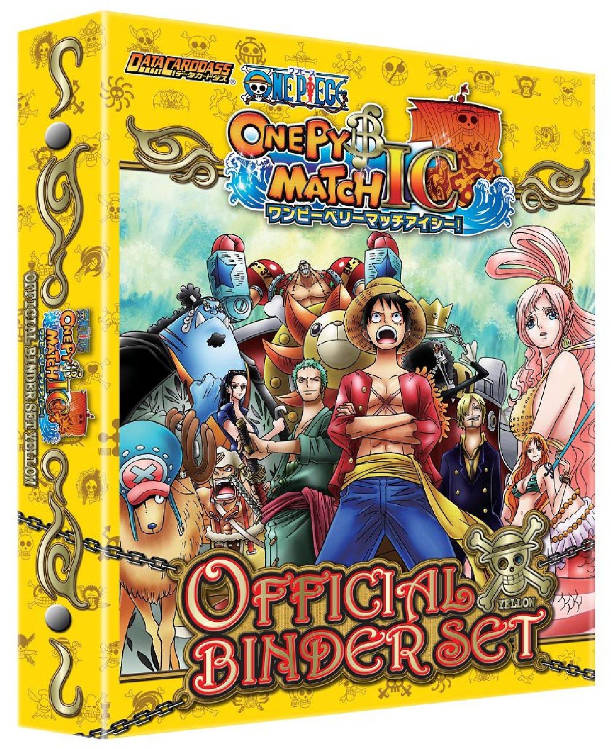 ONE PIECE [Onepy B Match IC] Official Binder Set (Yellow) by Bandai