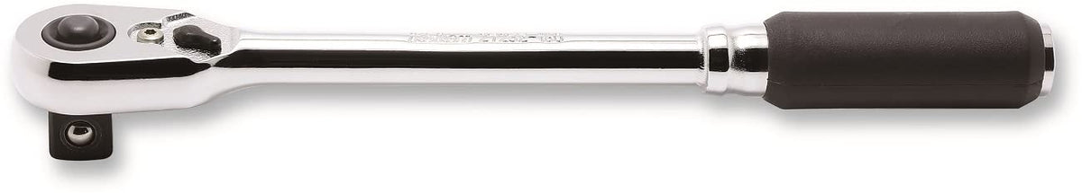 Ko-ken 2725ZB-3/8(L160) 1/4" Body 3/8" Sq. Dr. Ratchet Handle 72 teeth Length 160mm Quick Release Z-series
