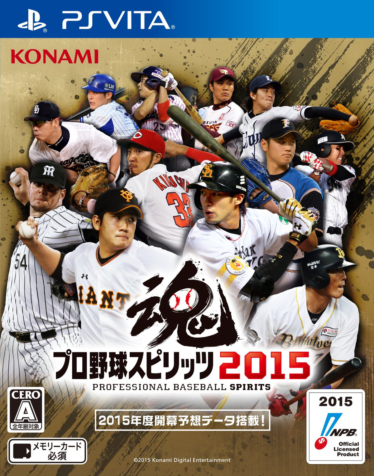professional basebal　spirit　2015