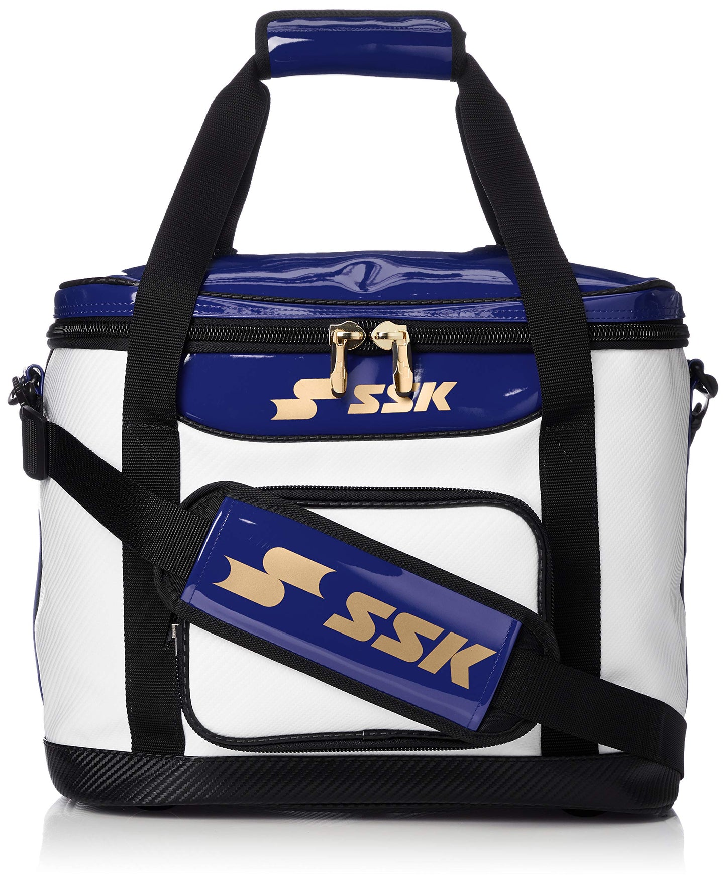 SSK(エスエスケイ) Men's ボールケース, White x Blue (1063)