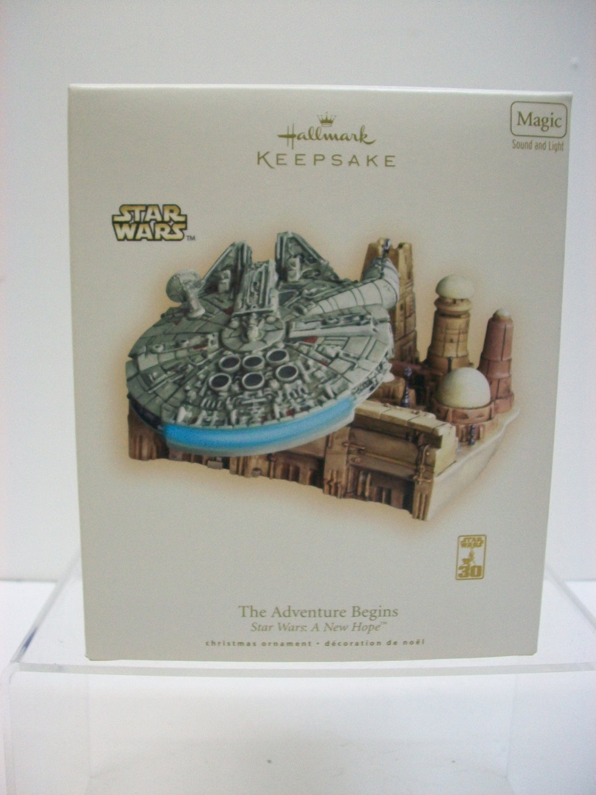 The Adventure Begins Star Wars: A New Hope 2007 Hallmark Keepsake ornamet QXI4339