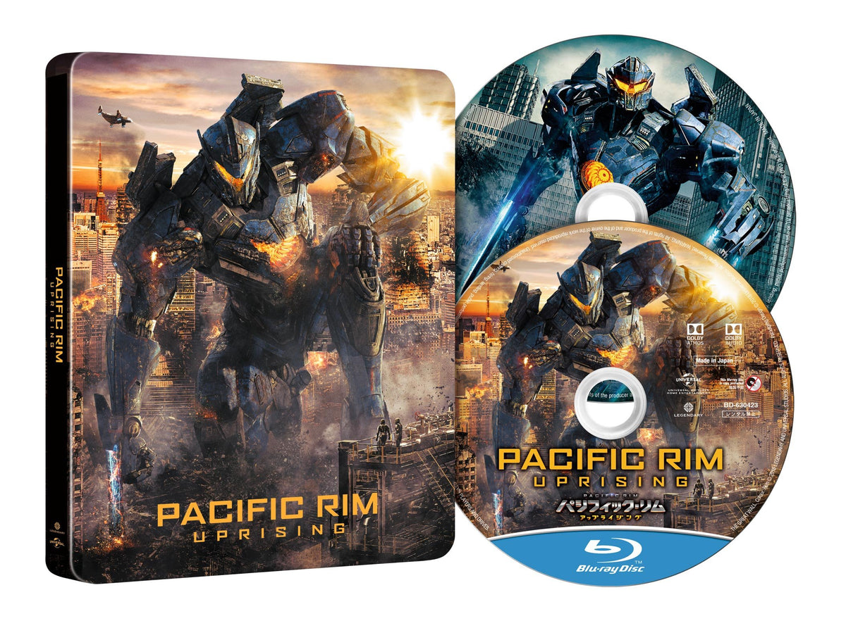 Pacific Rim: Uprising Steel Book Casing, Blu-ray + DVD Set [Blu-ray]