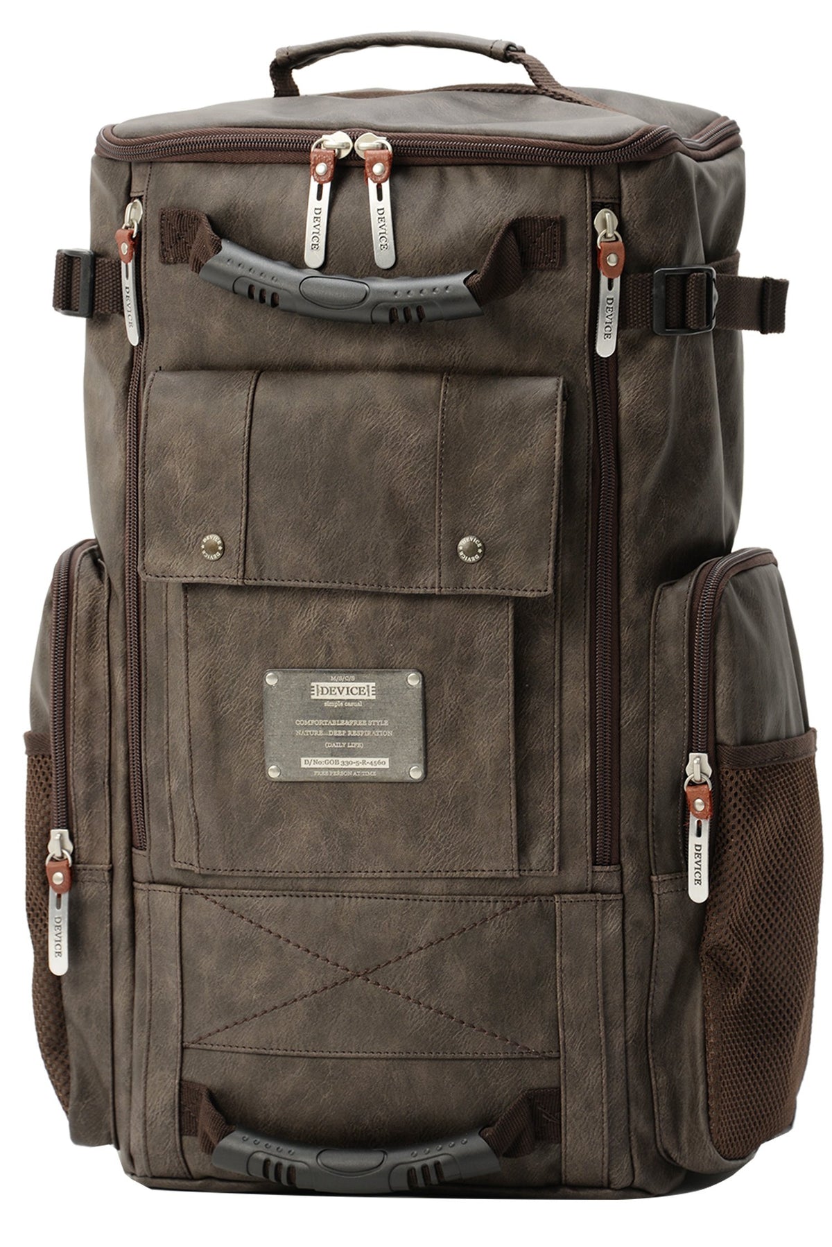 [Devices] MAD Backpack, Square, Brown