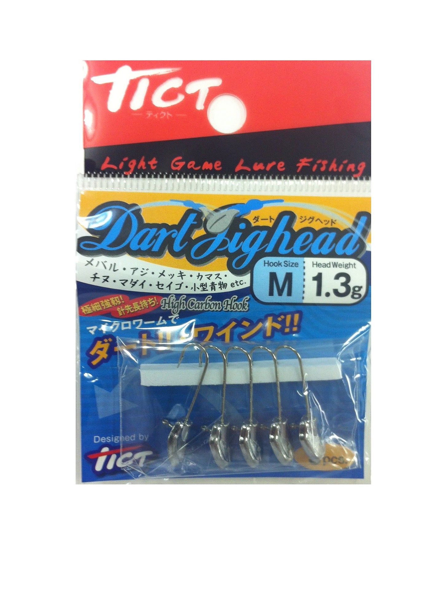 TICT Dirt Jig Head M-1.3g