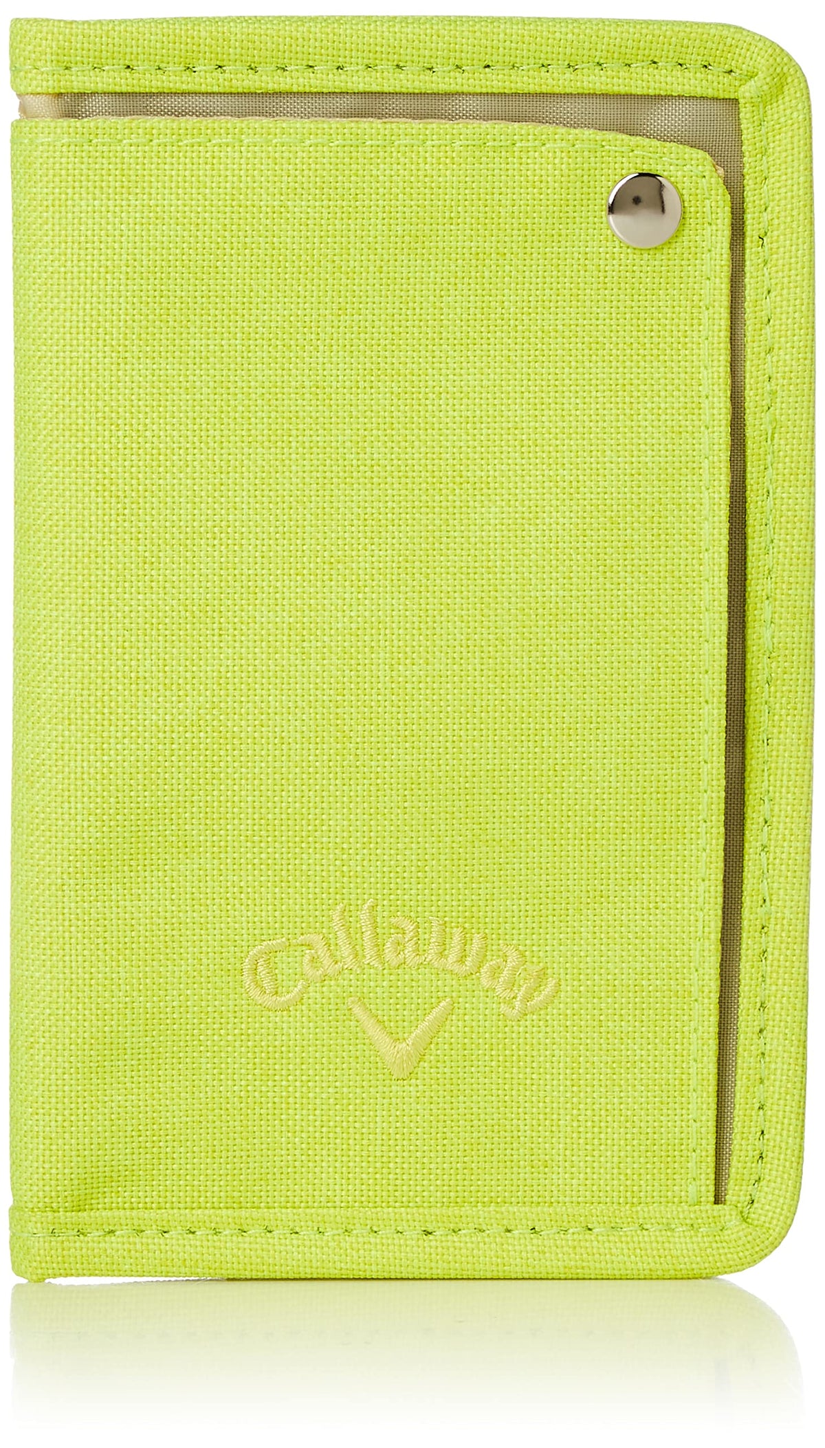 Callaway Active Mask & Card Case Mask & Card Case, Yellow, Unisex, 4.1 x 6.3 Inches (10.5 x 16 cm)