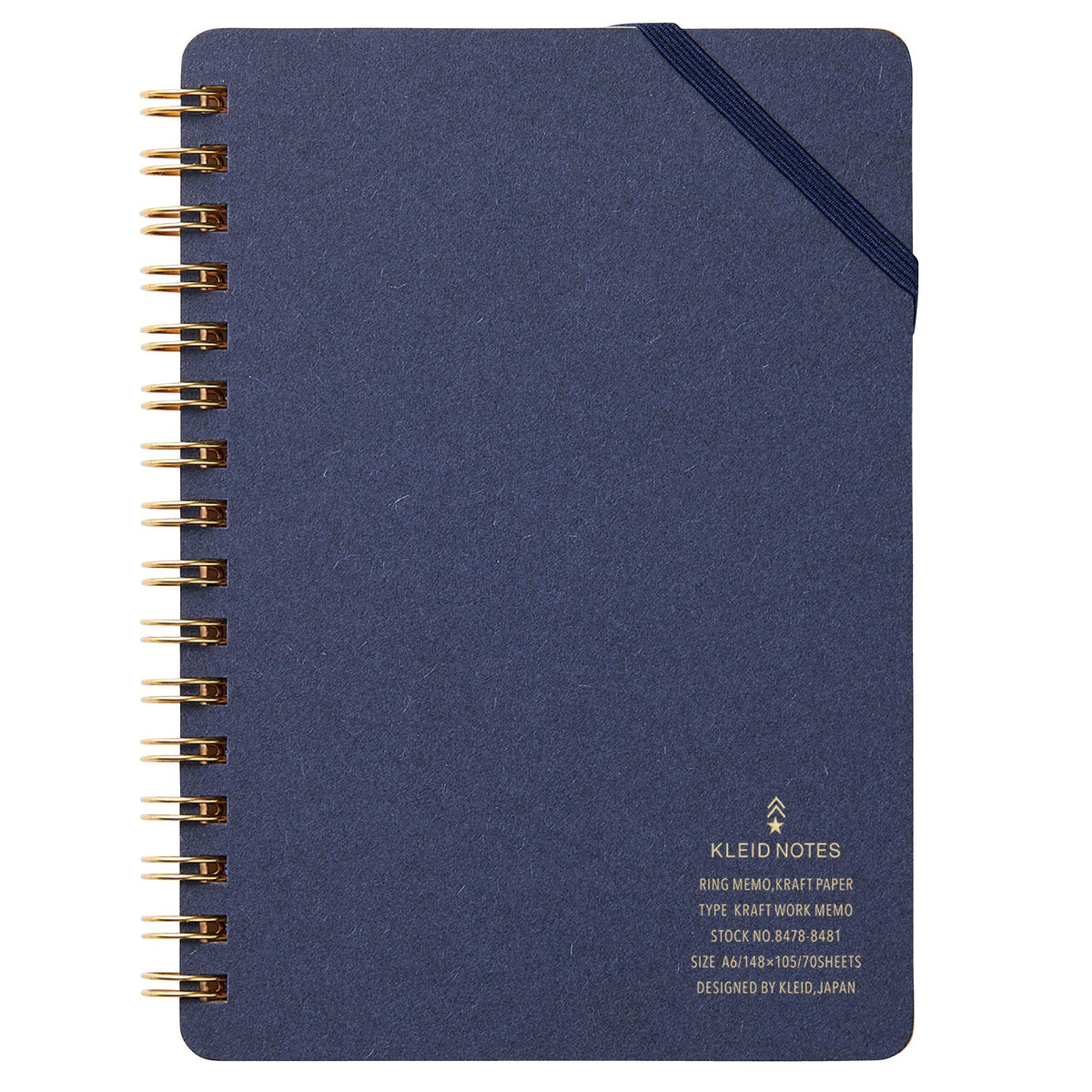 kleid 8479 Craft Work Memo, A6, 0.08 inch (2 mm) Grid, Navy