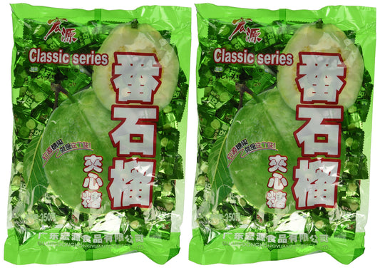 Bai Chuan HongYuan Classic Series Hard Candy (Guava Flavor) - 350 grams (Pack of 2)