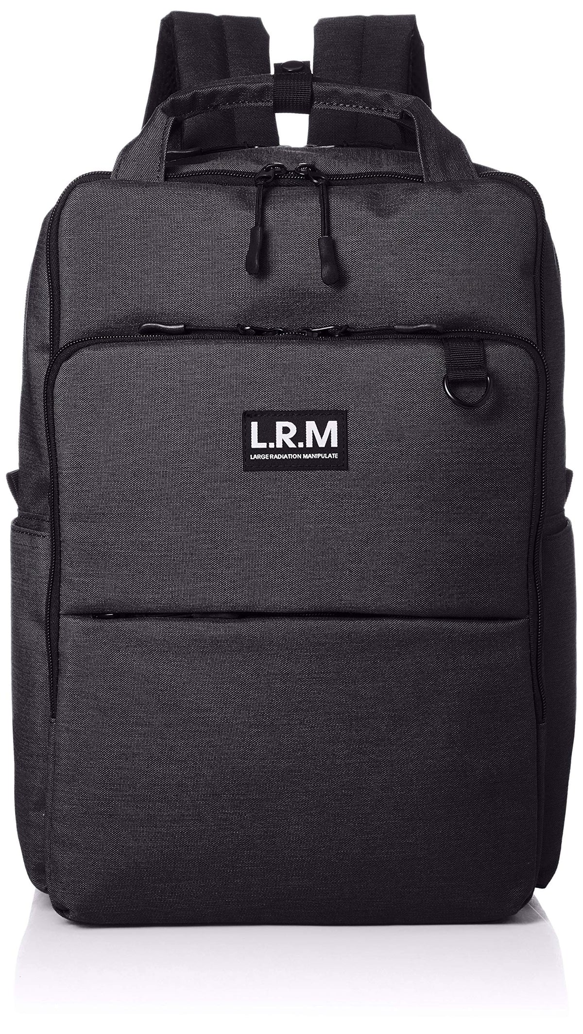 Mumarj CMK19-0541 BK Square 3-Layer Backpack