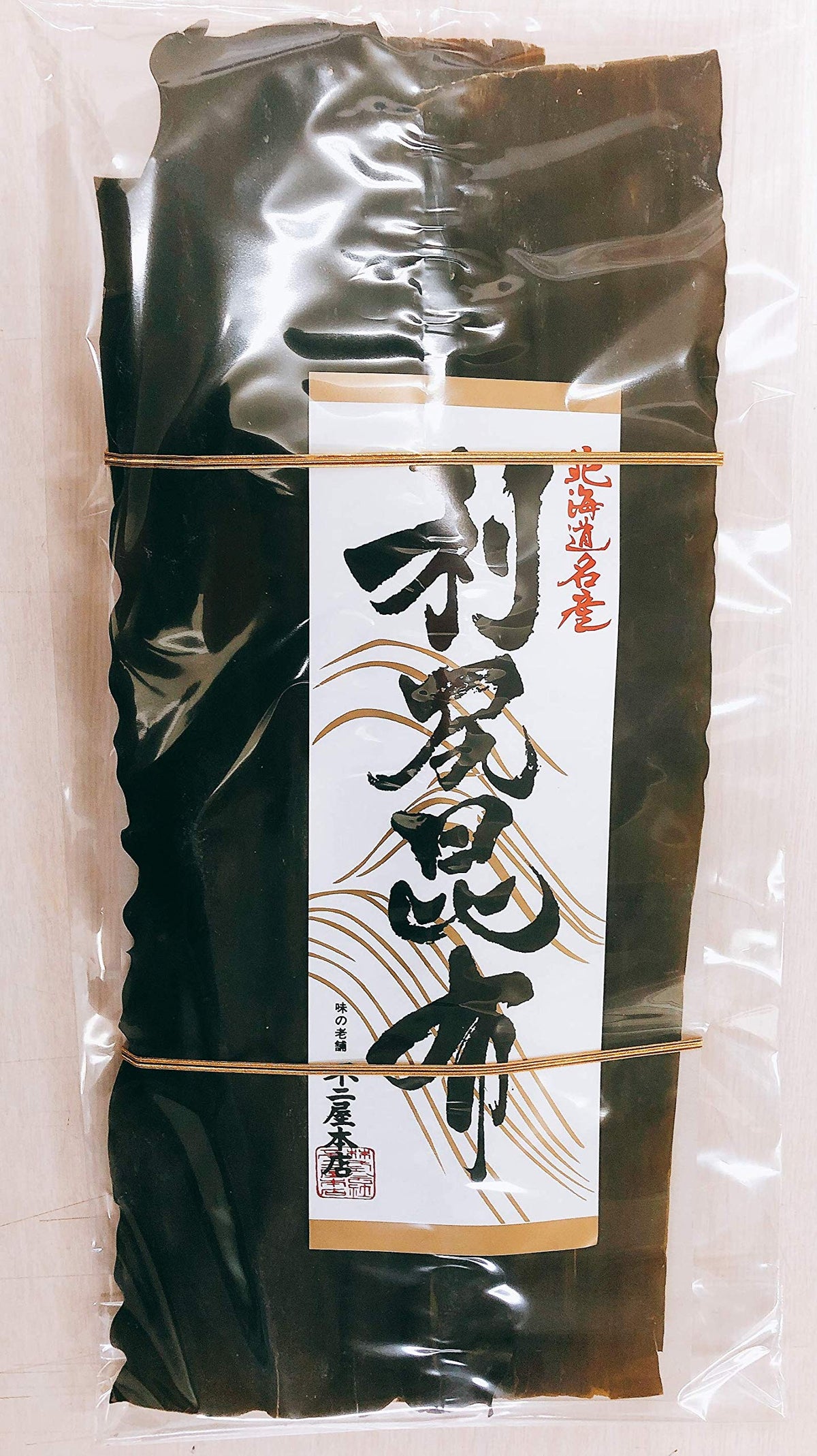 Dried Kelp from Hokkaido Japan. Kelp stock is the basis of Japanese cuisine. (RISHIRI KOMBU for soup stock 3 oz(85g).)