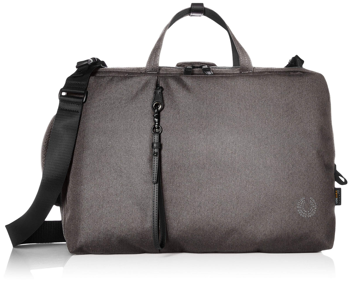 P.I.D(ピーアイディー) PID PAN202 3-Way Lightweight Business Bag, Business Backpack, grey (grey marl)