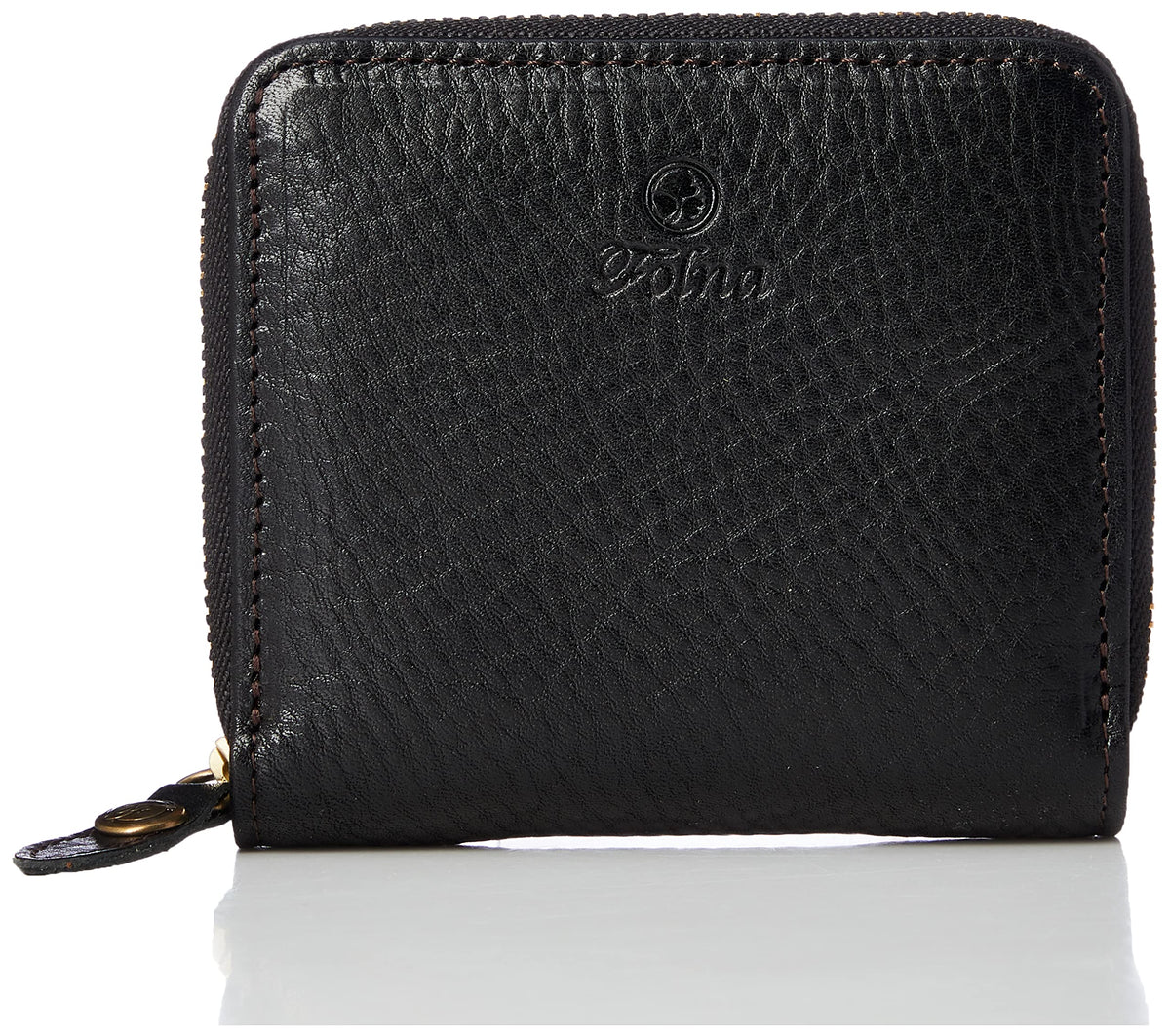 Forna Nume Oil Shrink Bifold Wallet, Black
