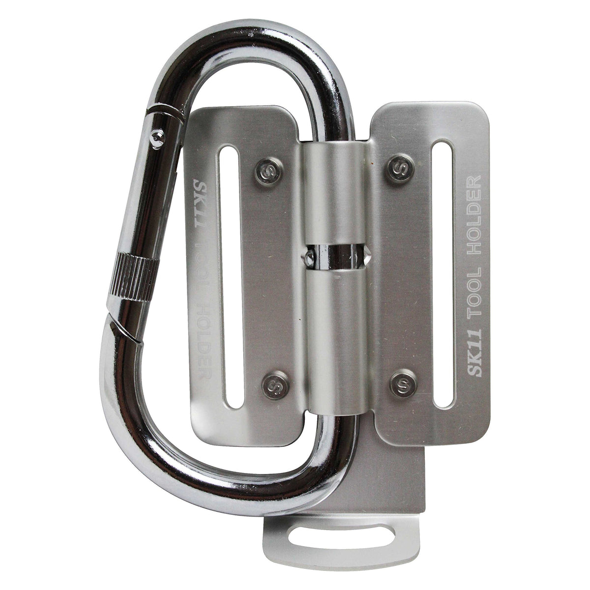 SK11 SAC-TFR Tool Hook R Extra Thick Steel Carabiner HG Silver