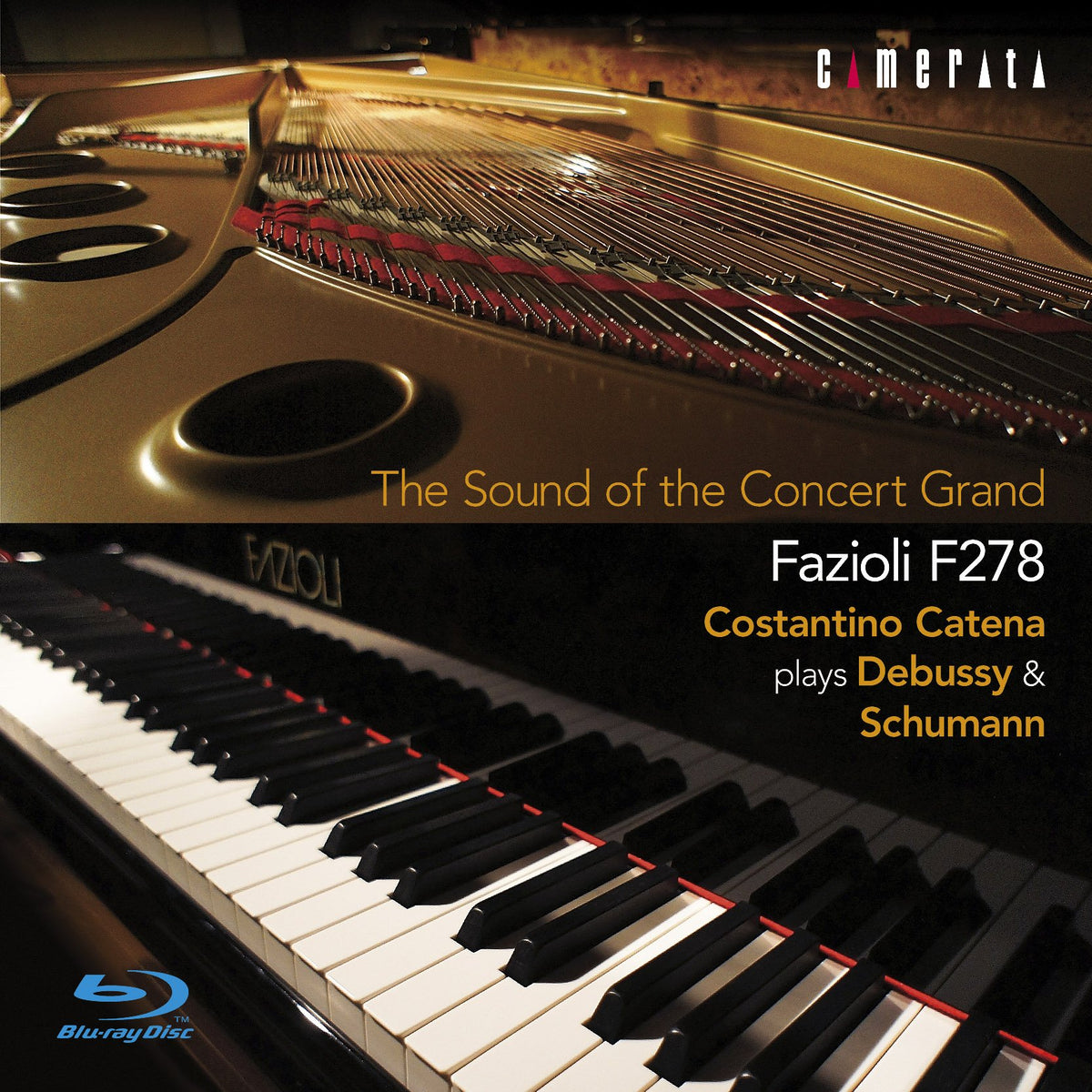 Costantino Catena - Shiko No Concert Grand Fazioli F278 Debussy & Shuman Piano Works [Japan BD] CMBD-80005