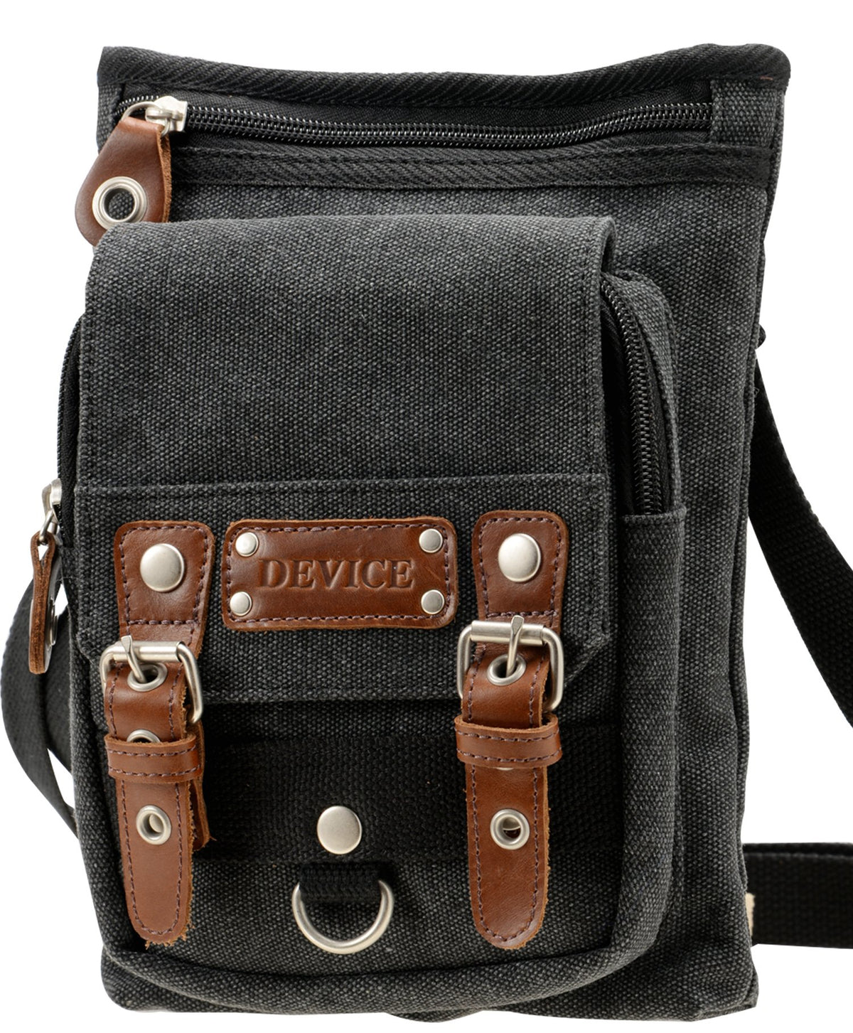 Device DCH30033 Shoulder Bag, Scissor Case, 2-Way Device, black (black 19-3911tcx)