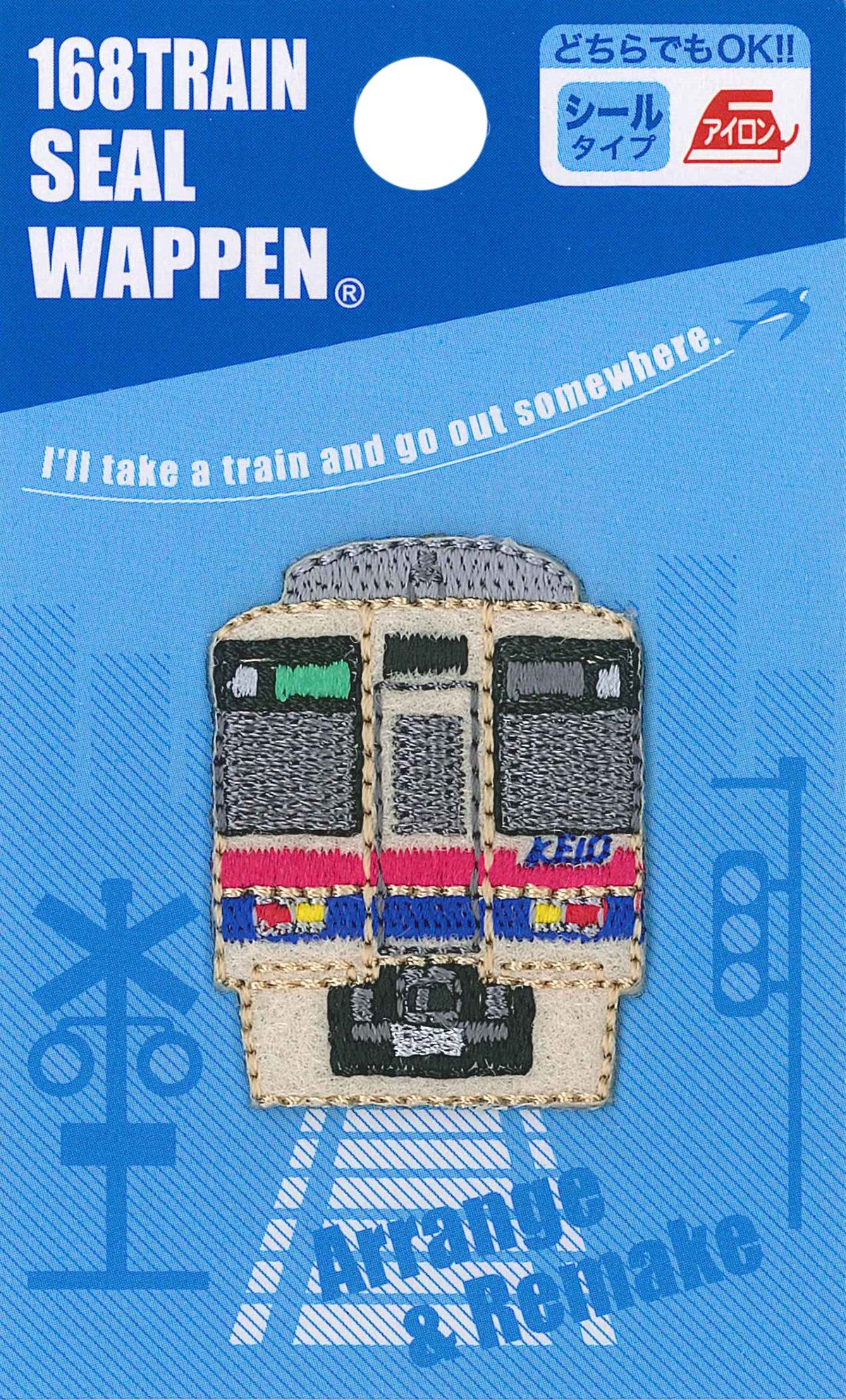 Iroha ISM Train Seal Patch 1 Piece Keio 9000 Series tr380 – TR71