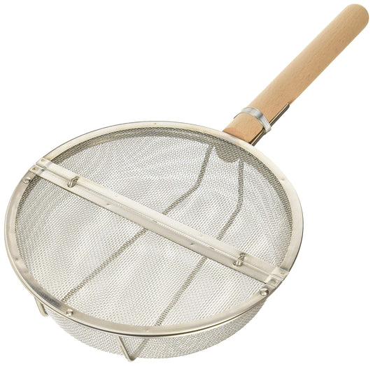 EBM Wooden Pattern Round Ginnan Roasted φ8.7 x 2.0 inches (220 x 50