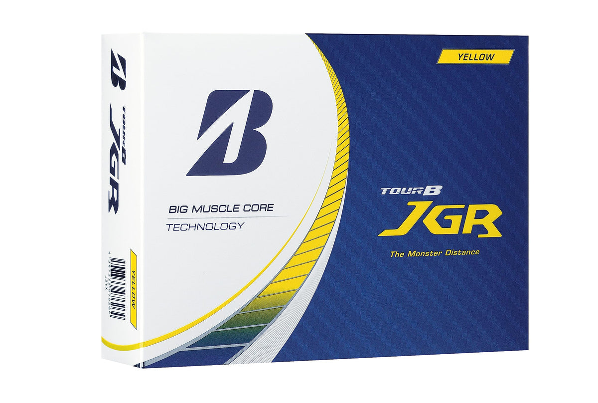 Bridgestone J3YX Tour B JGR 2023 Model Golf Balls, 12 Balls, Yellow