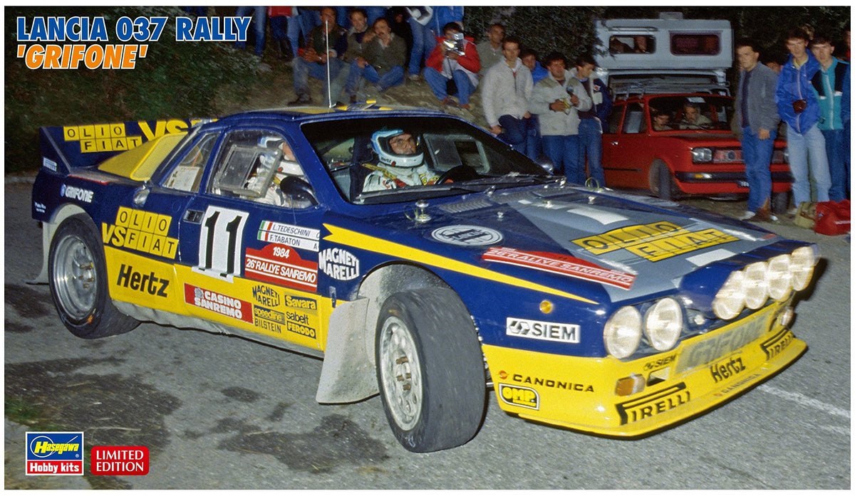 Hasegawa 1 / 24 Lancia 037 Rally griffone Plastic 20277
