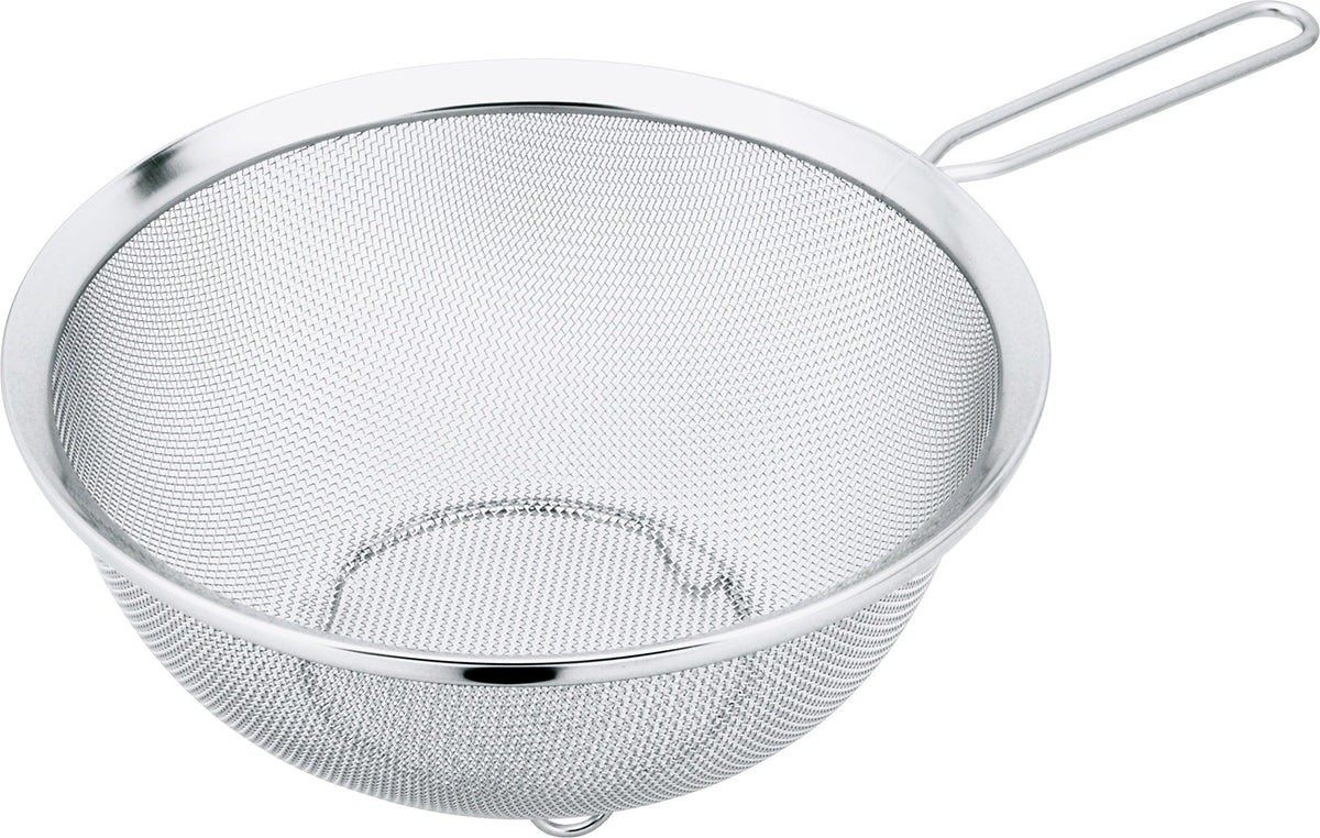 Little Wood Fave L-2034 Single Hand Colander, 8.7 inches (22 cm), Made in Japan