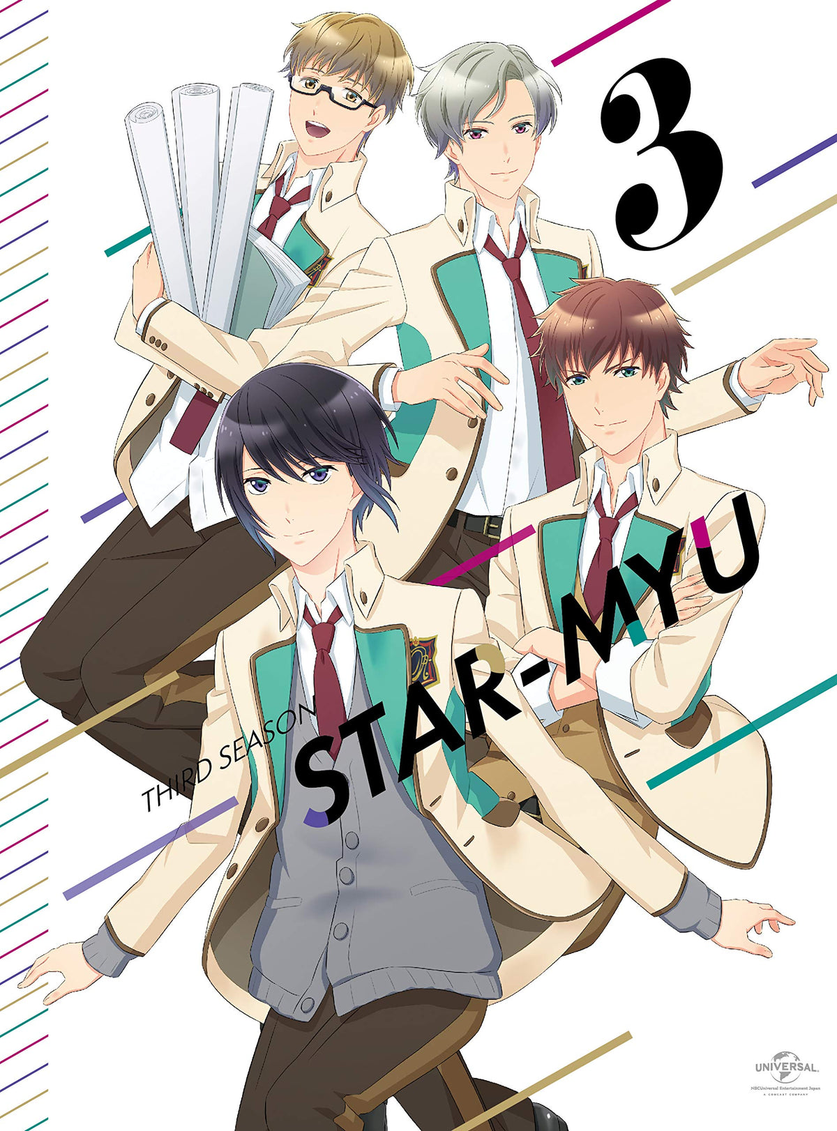 Star-Mu (Phase 3) Volume 3 (First Press Limited Edition) [Blu-ray] JAPANESE EDITION