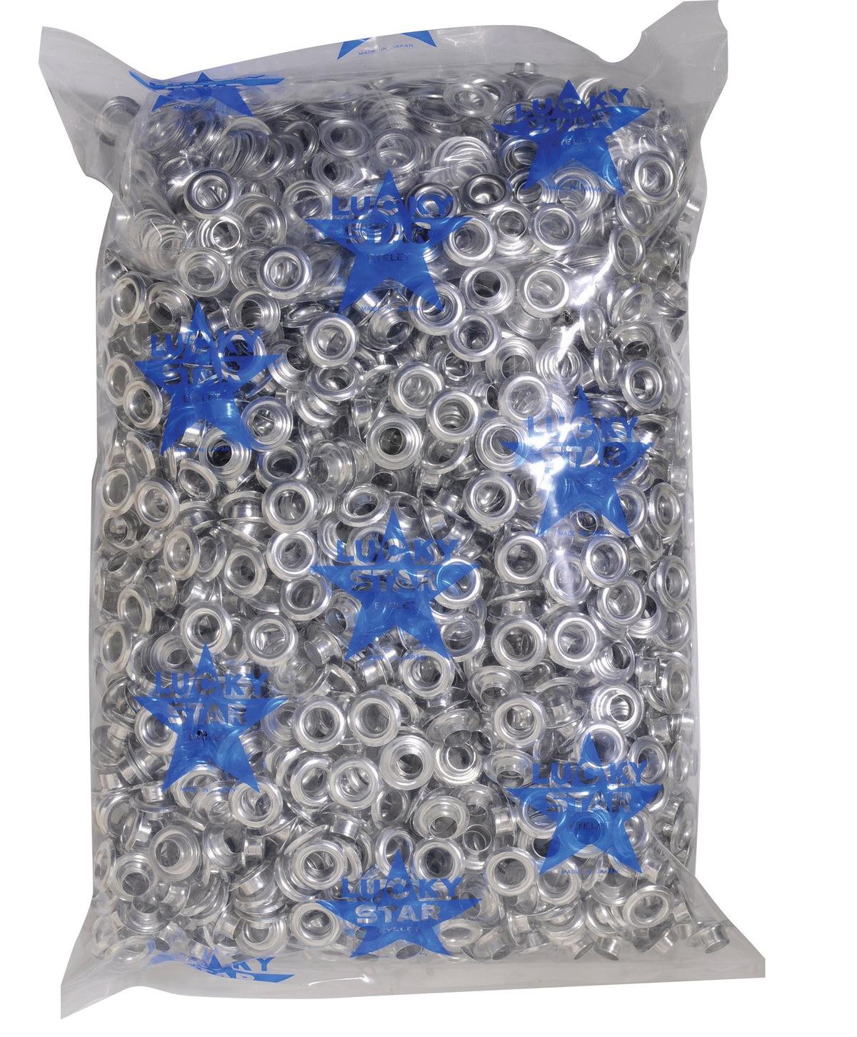 Ichinen Access (Formerly Ichinen Mitsumo) FAMILY TOOL Grommet Double-Sided Eyelets 0.4 inch (10 mm) #25 Aluminum 51474 2000 Pairs Poly Filled