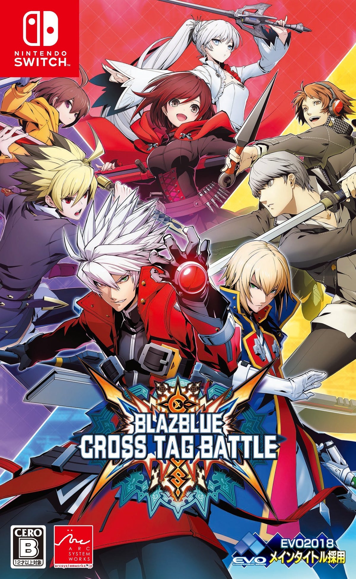BLAZBLUE CROSS TAG BATTLE - Switch Japanese ver.