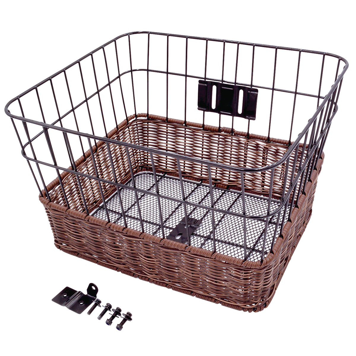 NOGUCHI Bicycle Basket [Rattan Front Basket] Half Knit