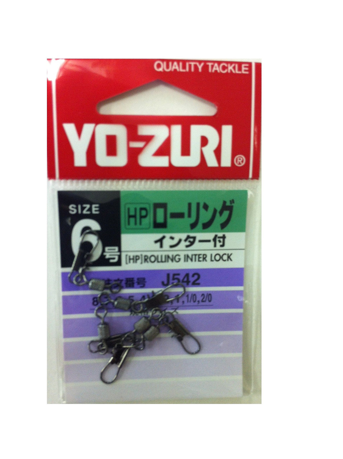 YO-Zuri Miscellaneous Goods/Accessories: [HP] Black with Rolling Inter, No. 6
