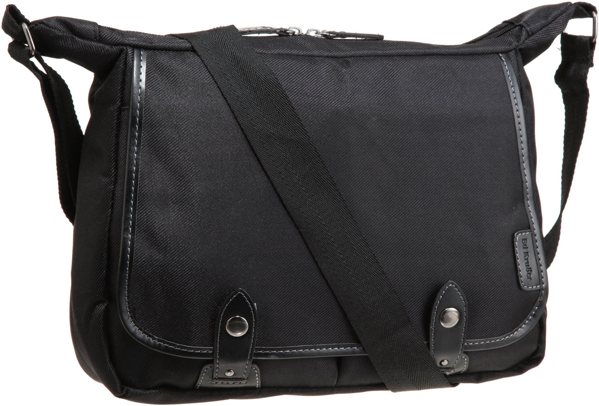 EK CH Boat-shaped Shoulder 14-5129, Black, One Size