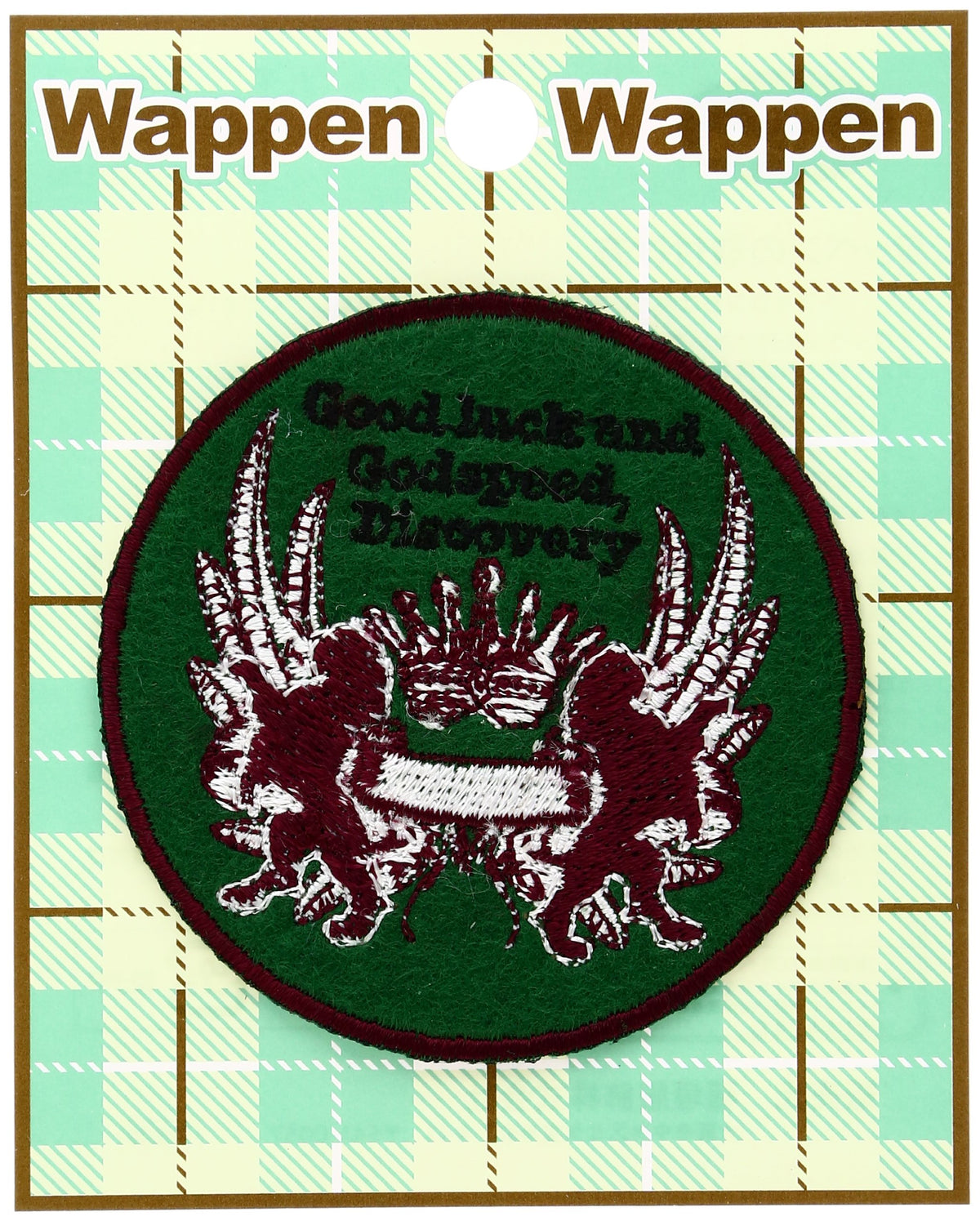 Inagaki Clothing Decoration Patch, Good Rack, Iron On On WT169