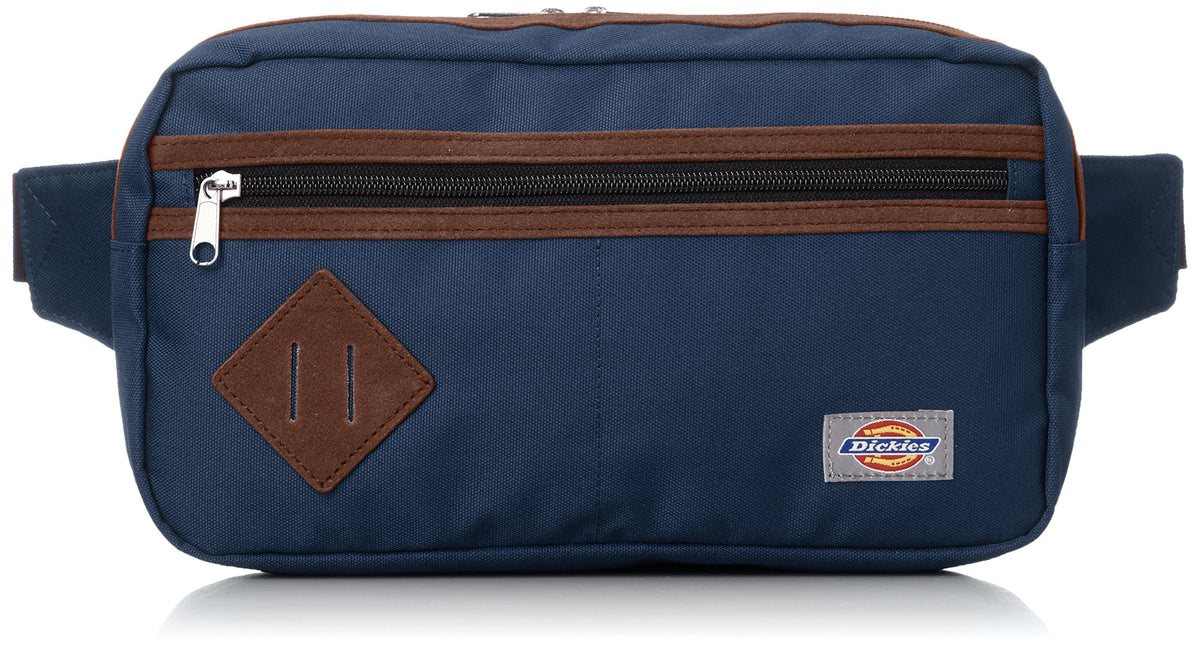 ウノフク Men's Waist Bag, Pouch, Body Shoulder, Nevy Blue, 約W28×H15×D7cm