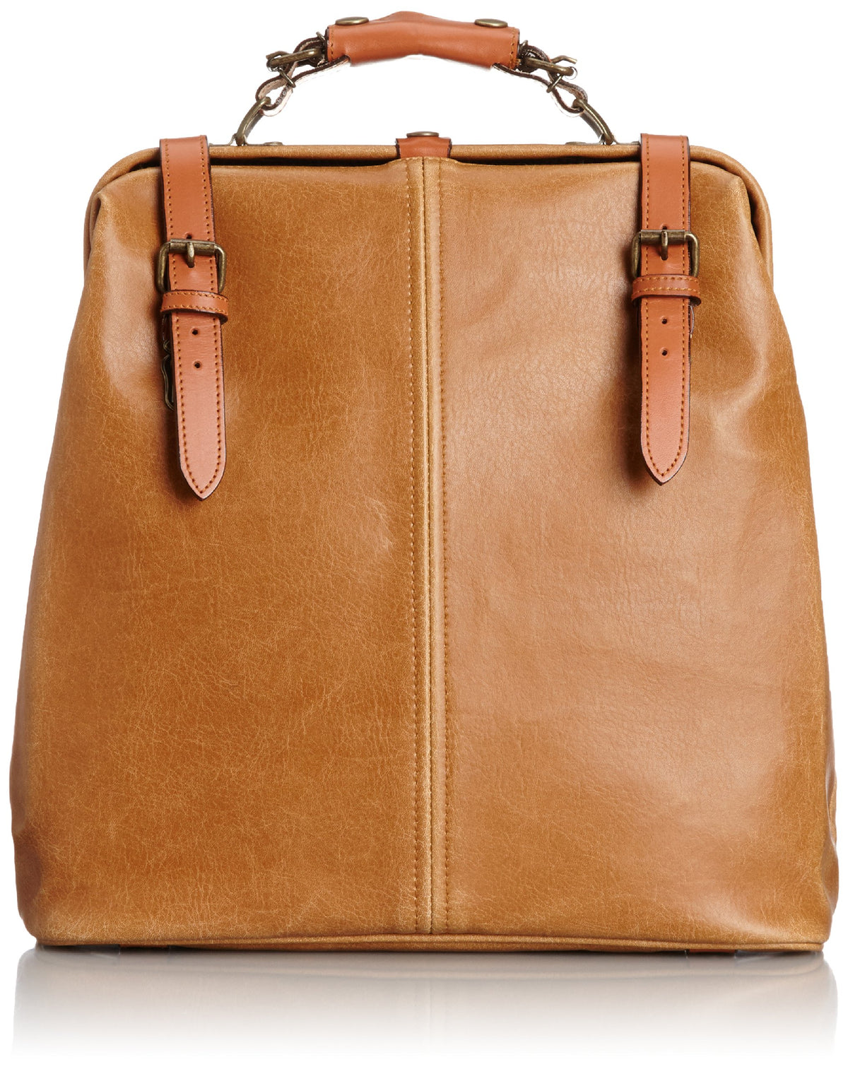 Kiwada Dulles Backpack, Genuine Leather, 2-Way, Made in Toyooka City, Hyogo Prefecture, Camel