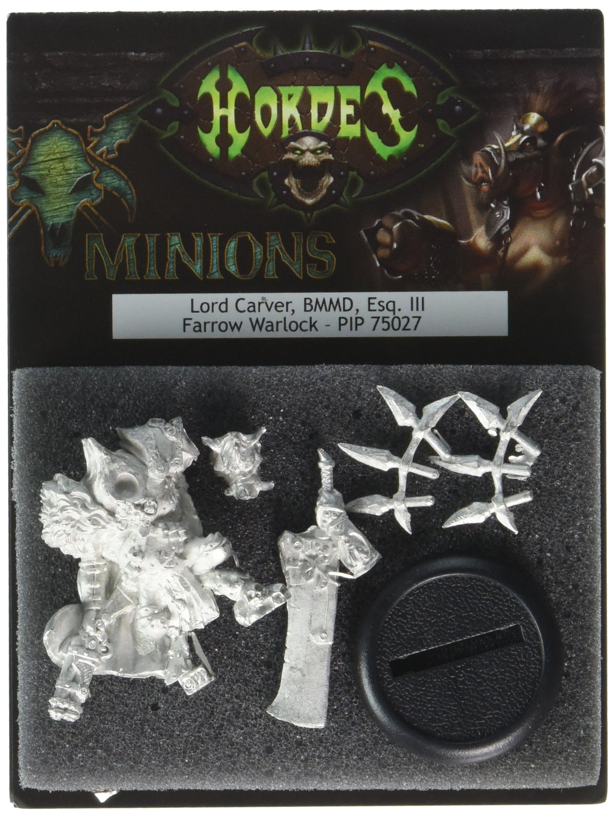 Privateer Press - Hordes - Minion: Lord Carver Esquire III Model Kit