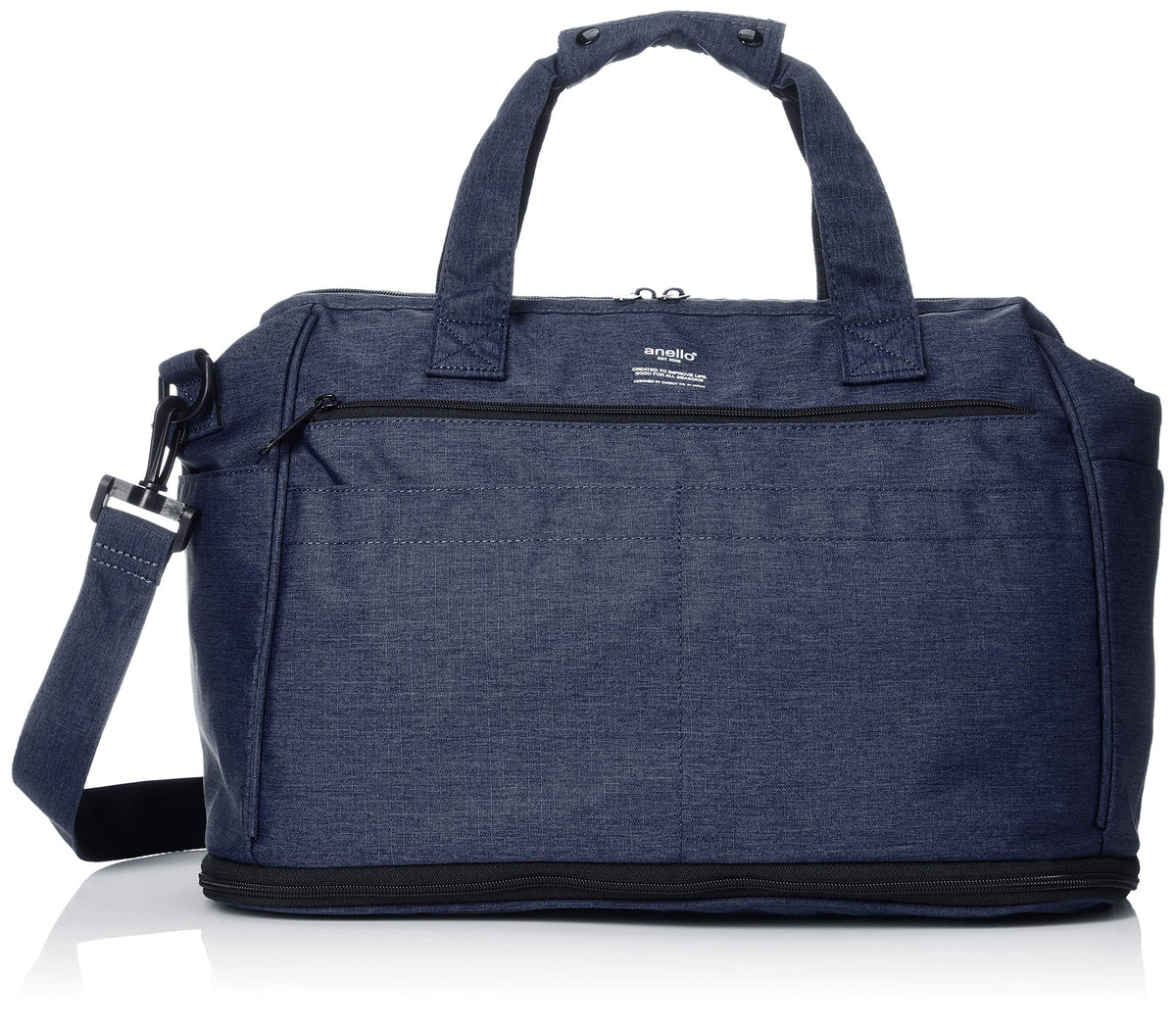 Anello TRACK AT-C2611 2-Way Expansion Boston Bag, Large Capacity, Carry-On, nvy