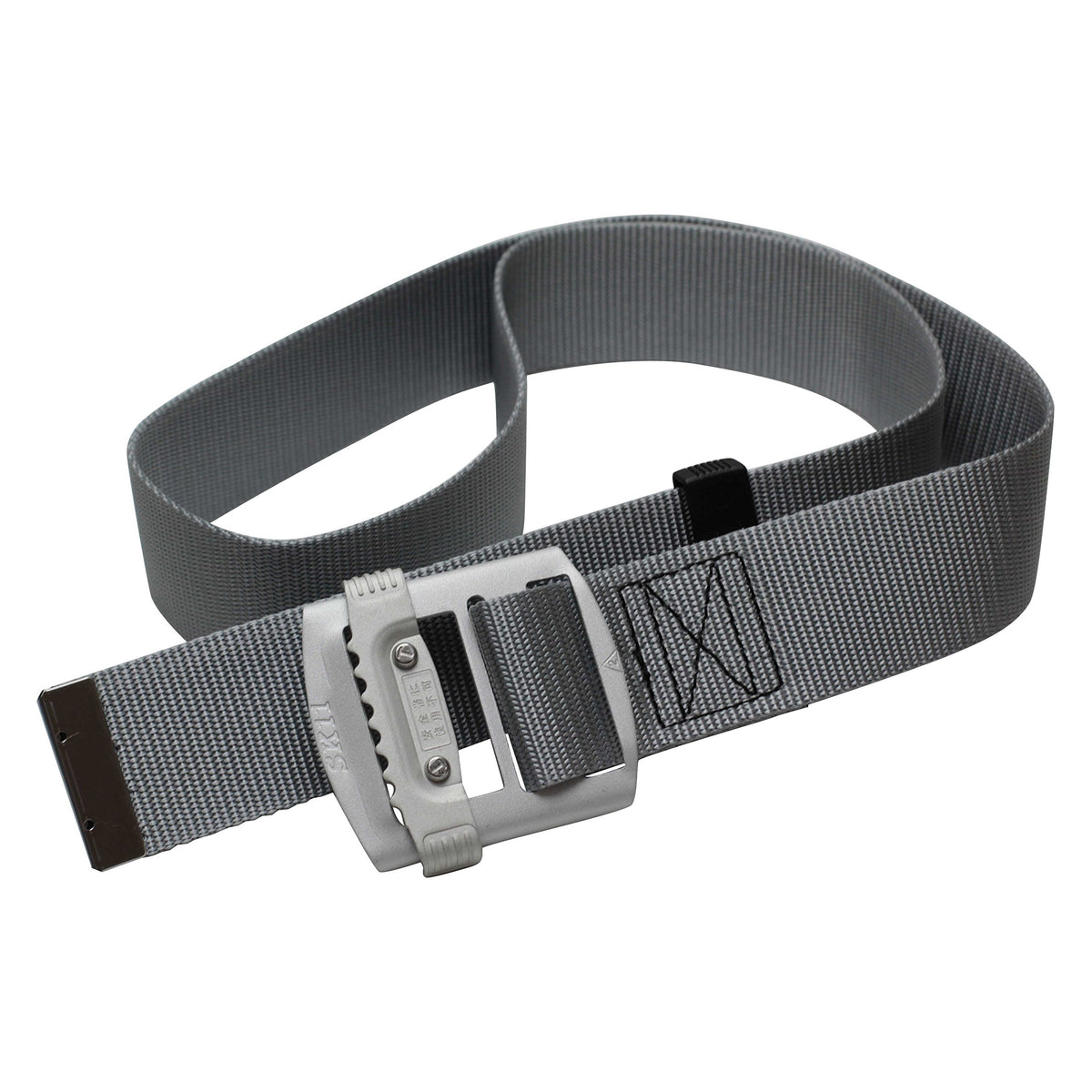 SK11 SB-S50DX Lightweight Slide Buckle Belt 50x1300mm Gray