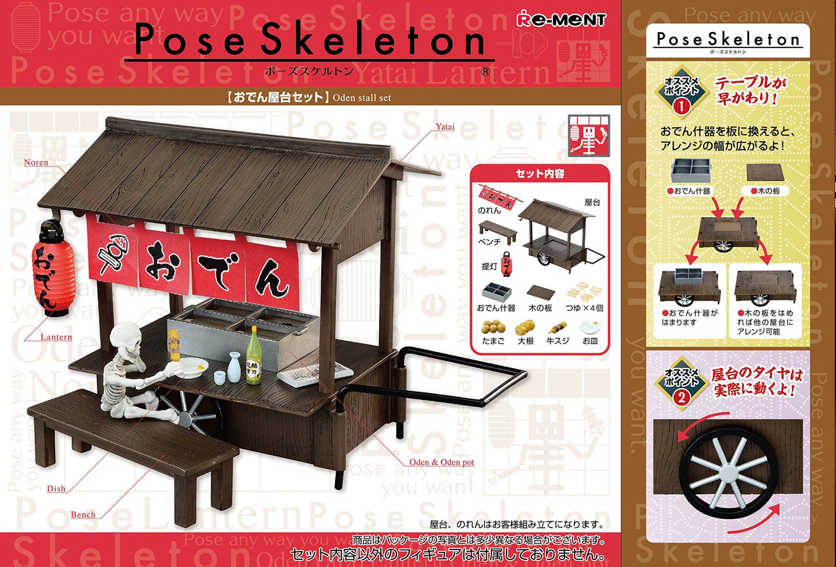 Pose Skeleton - Oden Stall Set