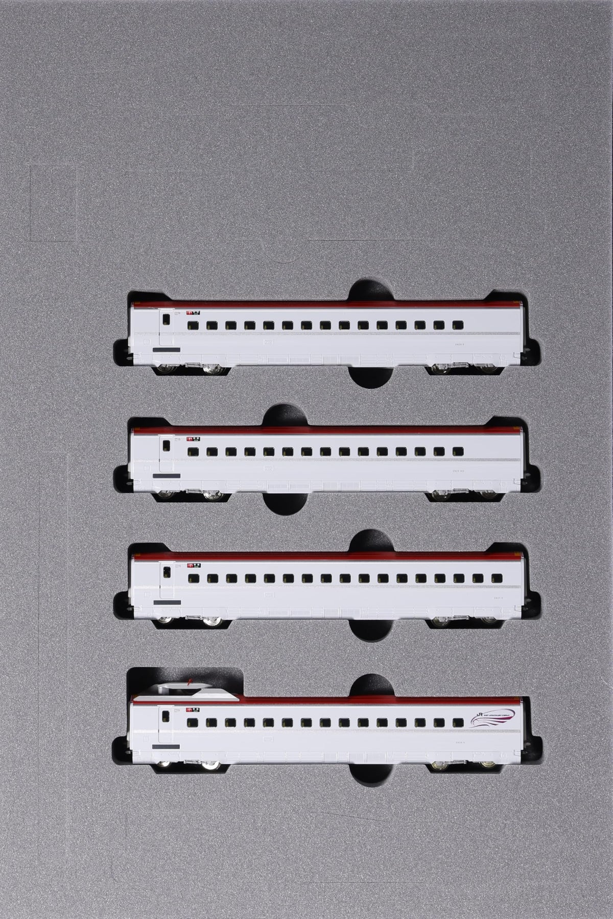 KATO 10-1974 N Gauge E6 Series Shinkansen Komachi Expansion Set, 4-Car Model Train