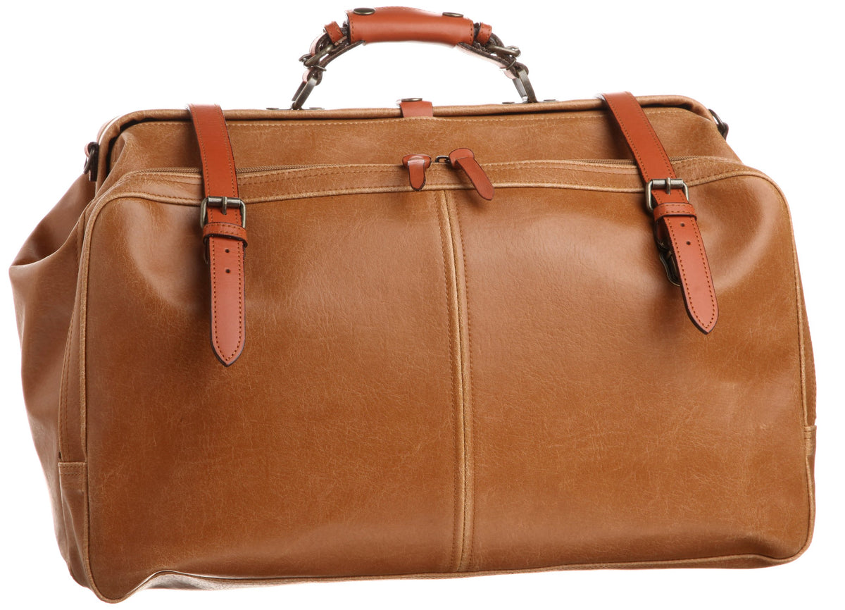 Kiwada(キワダ) Dares Boston Bag, Camel
