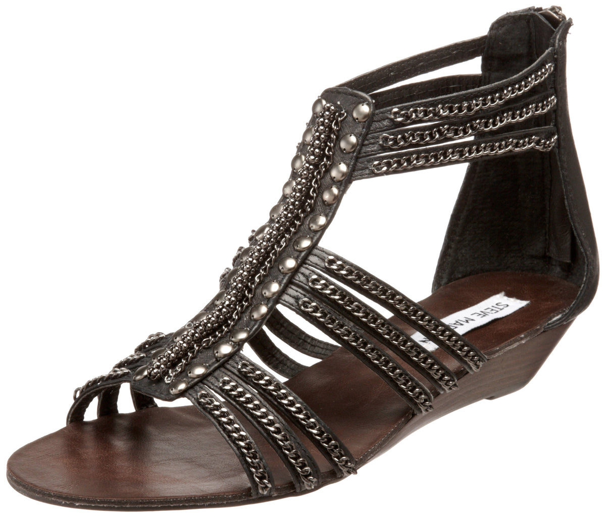 Steve Madden Women's CABEZZA, Black Leather, 8.5 M US