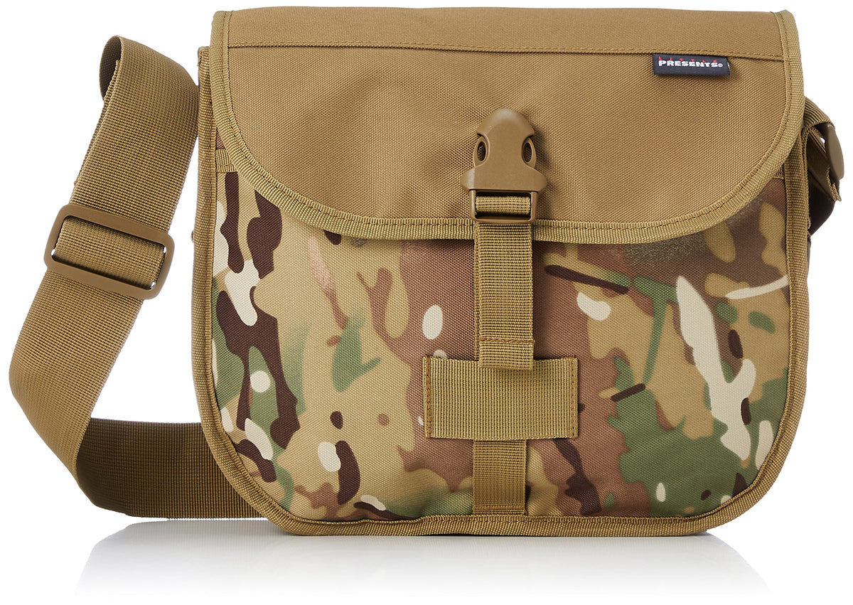 Little Presents B-24 River Watcher Shoulder Bag, Camo