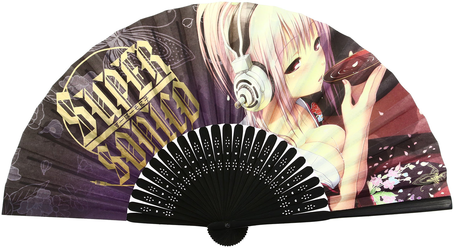 Super Soniko Folding Fan Hanami Sake Ver.