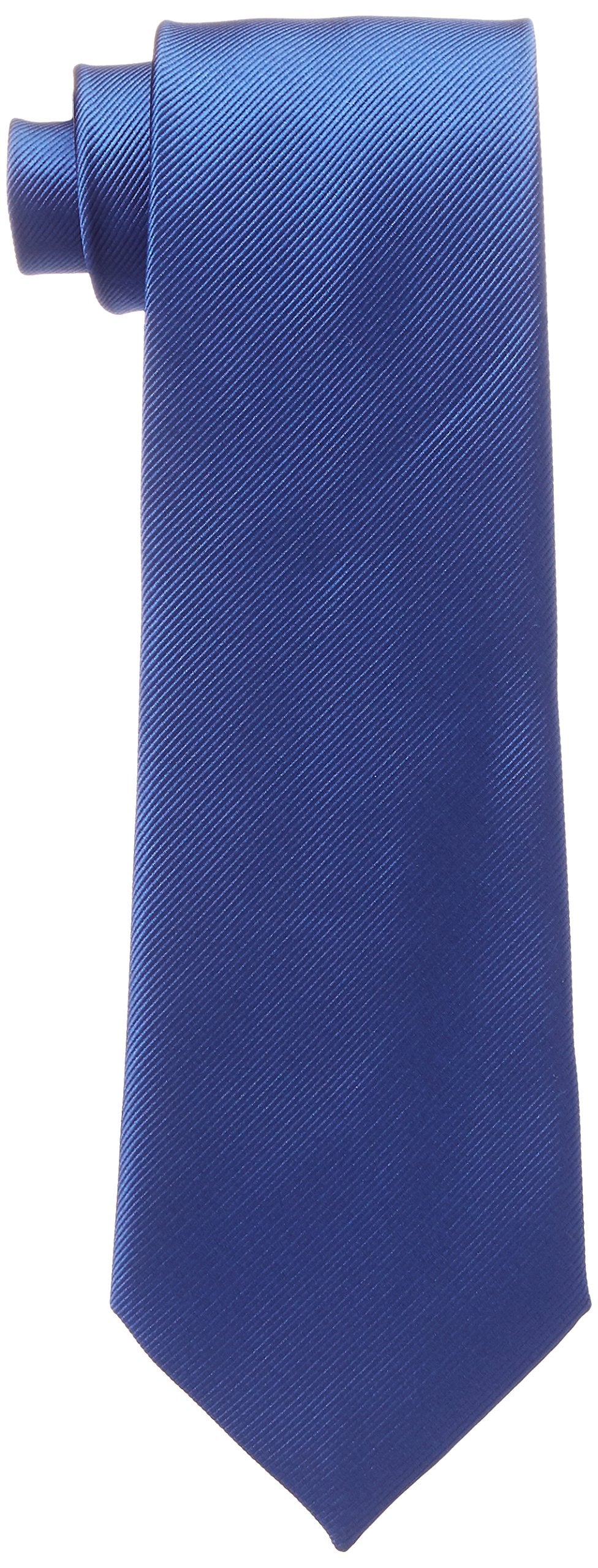 HYBRIDWORKS Micro Polyester Blue Solid Formal Necktie