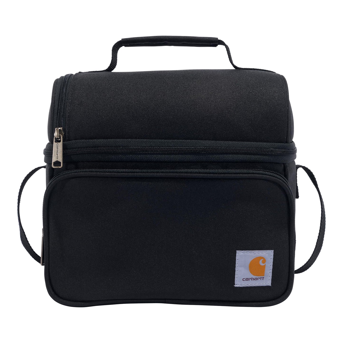 Carhartt Camping Cooler, Worksite Lunch Box, Soft Shell Lunch Bag for Construction Sites, Work and Everyday Use, Black